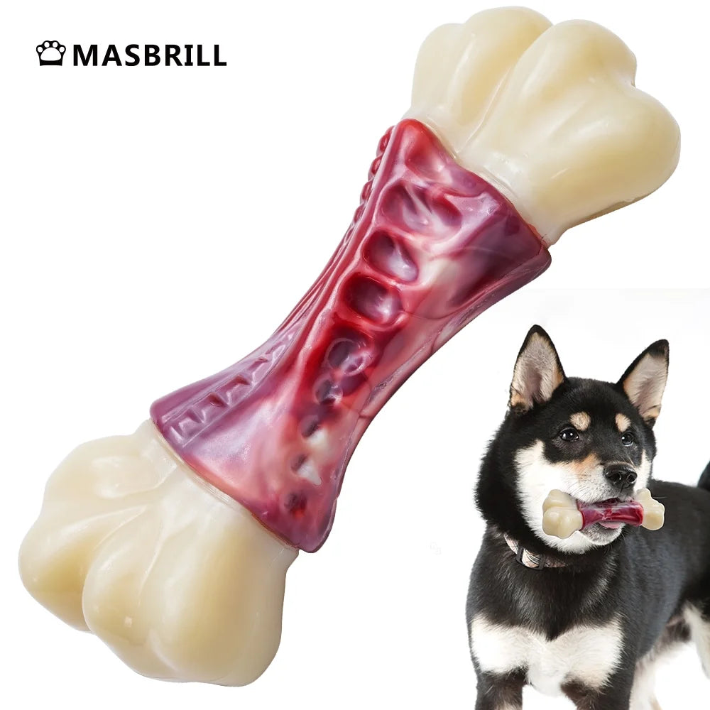 Juguetes Grandes Para Perros Masticadores Agresivos, Juguetes Para Perros Grandes, Juguetes Masticadores De Hueso Para Perros Medianos/Grandes, Juguetes De Cepillo De Dientes Para Perros Masticadores Agresivos De Raza Grande