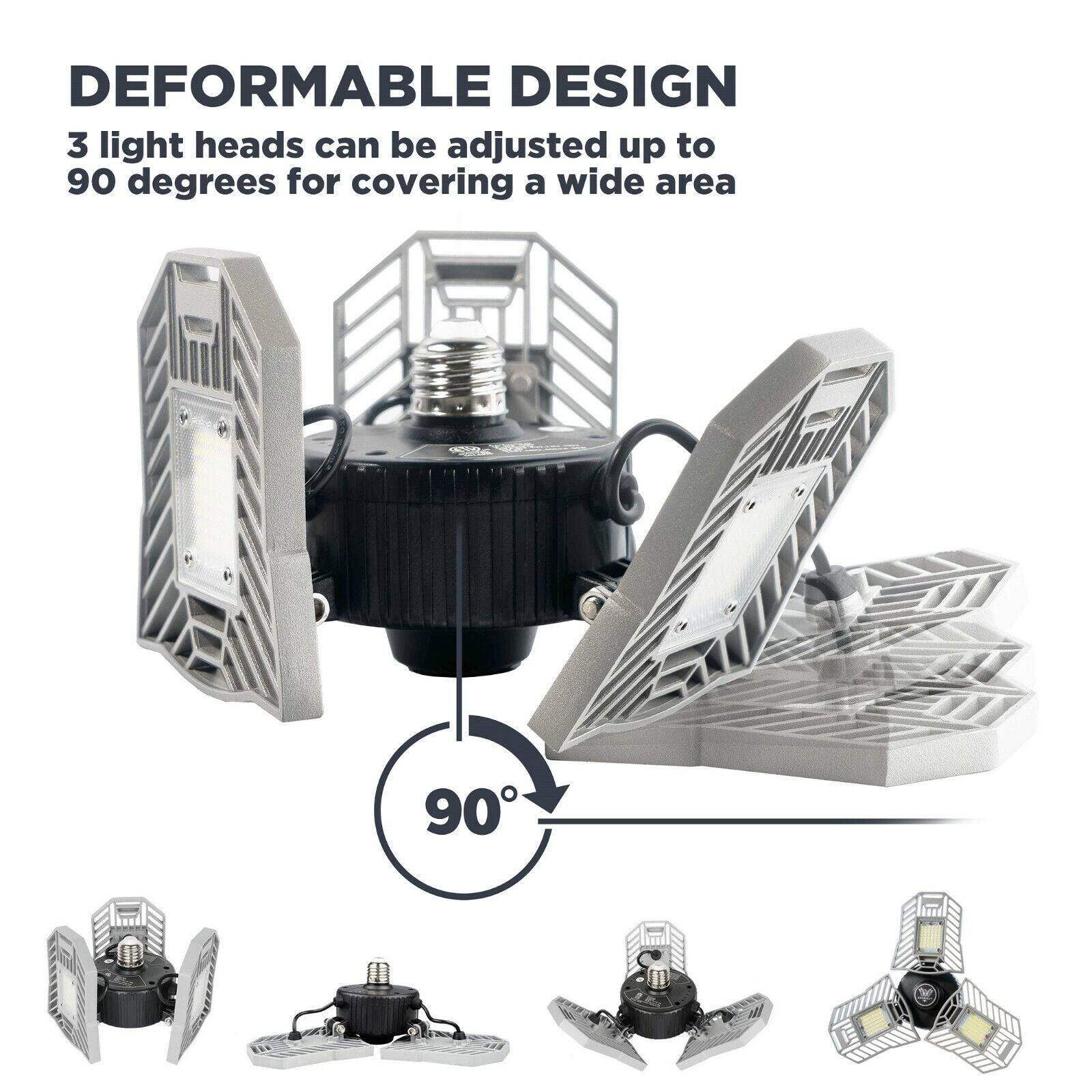 Garage Light- Led Adjustable Light-Basement Led Light