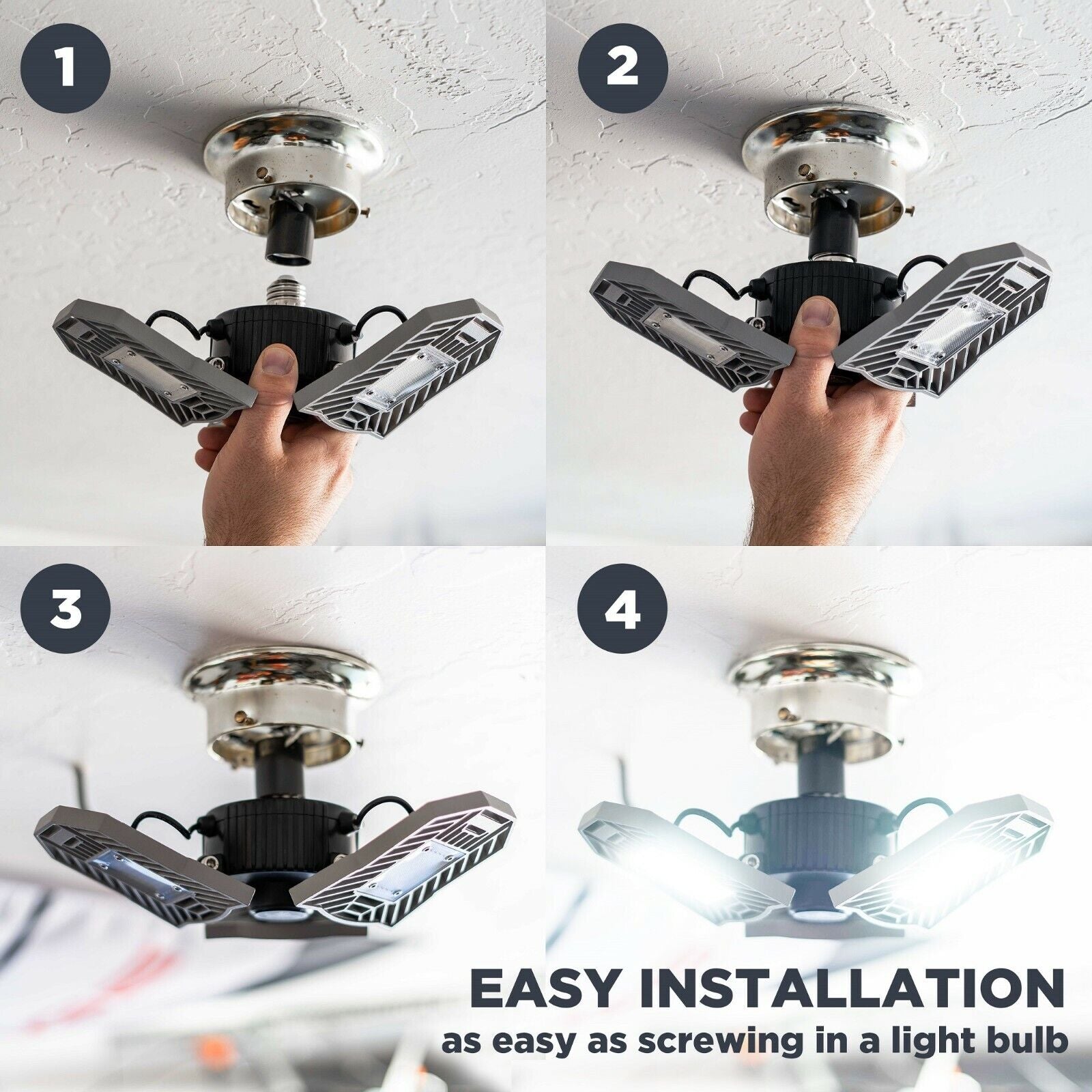 Garage Light- Led Adjustable Light-Basement Led Light