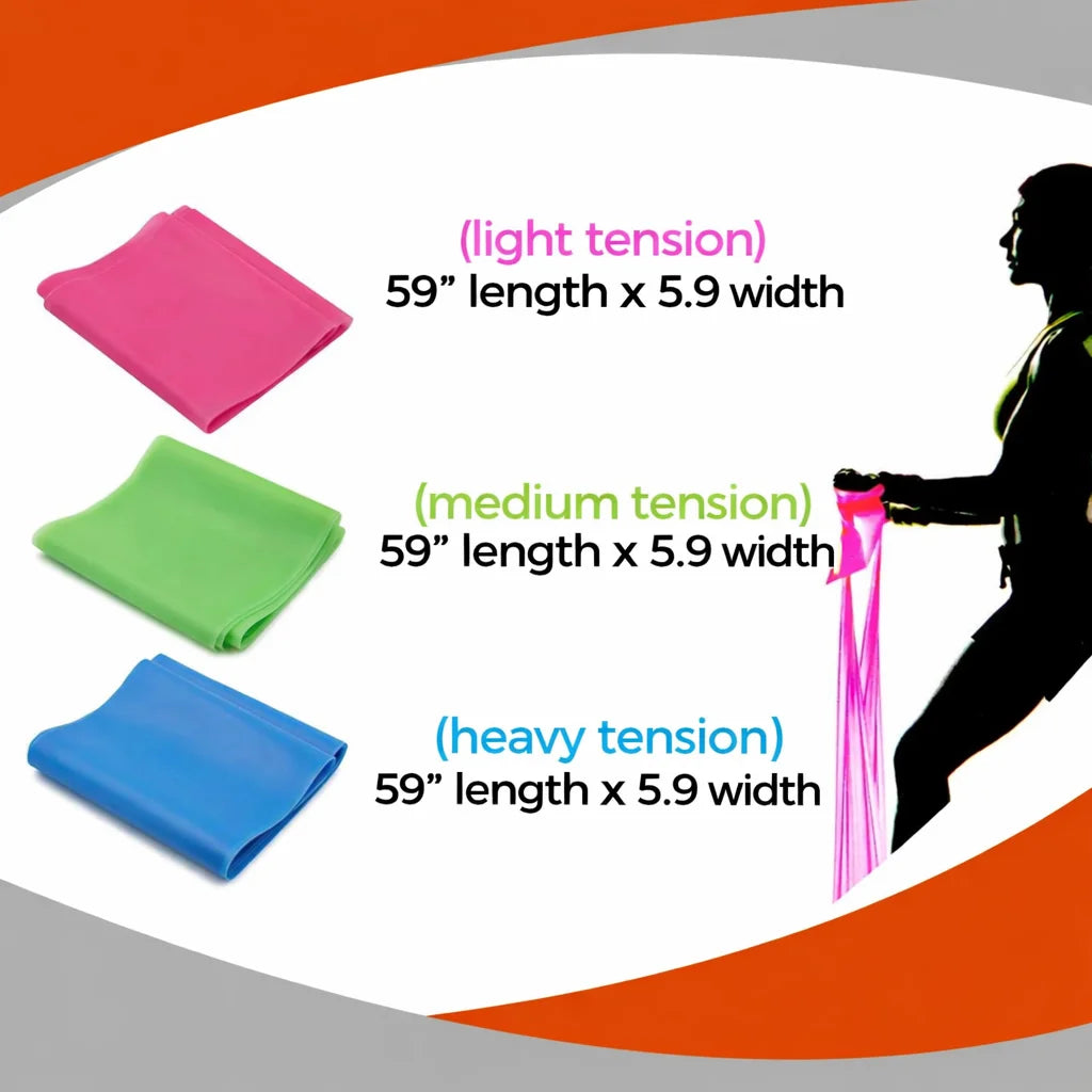 Spawn Fitness Bandas De Resistencia Bandas De Ejercicio De Fisioterapia Juego De 3 Bandas De Entrenamiento